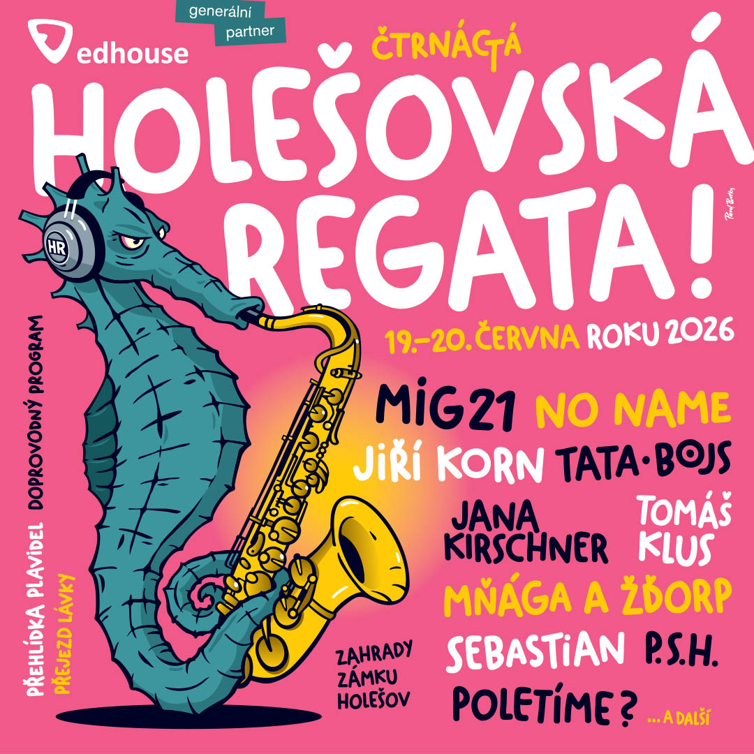 Jiří Korn, MIG 21, No Name nebo Tomáš Klus: Holešovská Regata 2026 odtajnila program